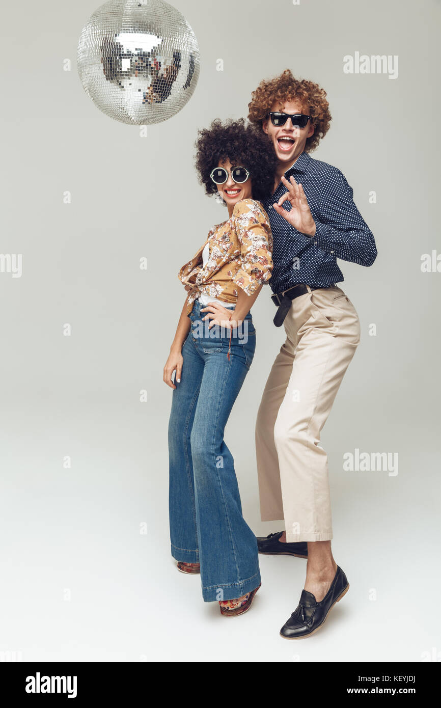 1980's disco dancing hi-res stock photography and images - Alamy