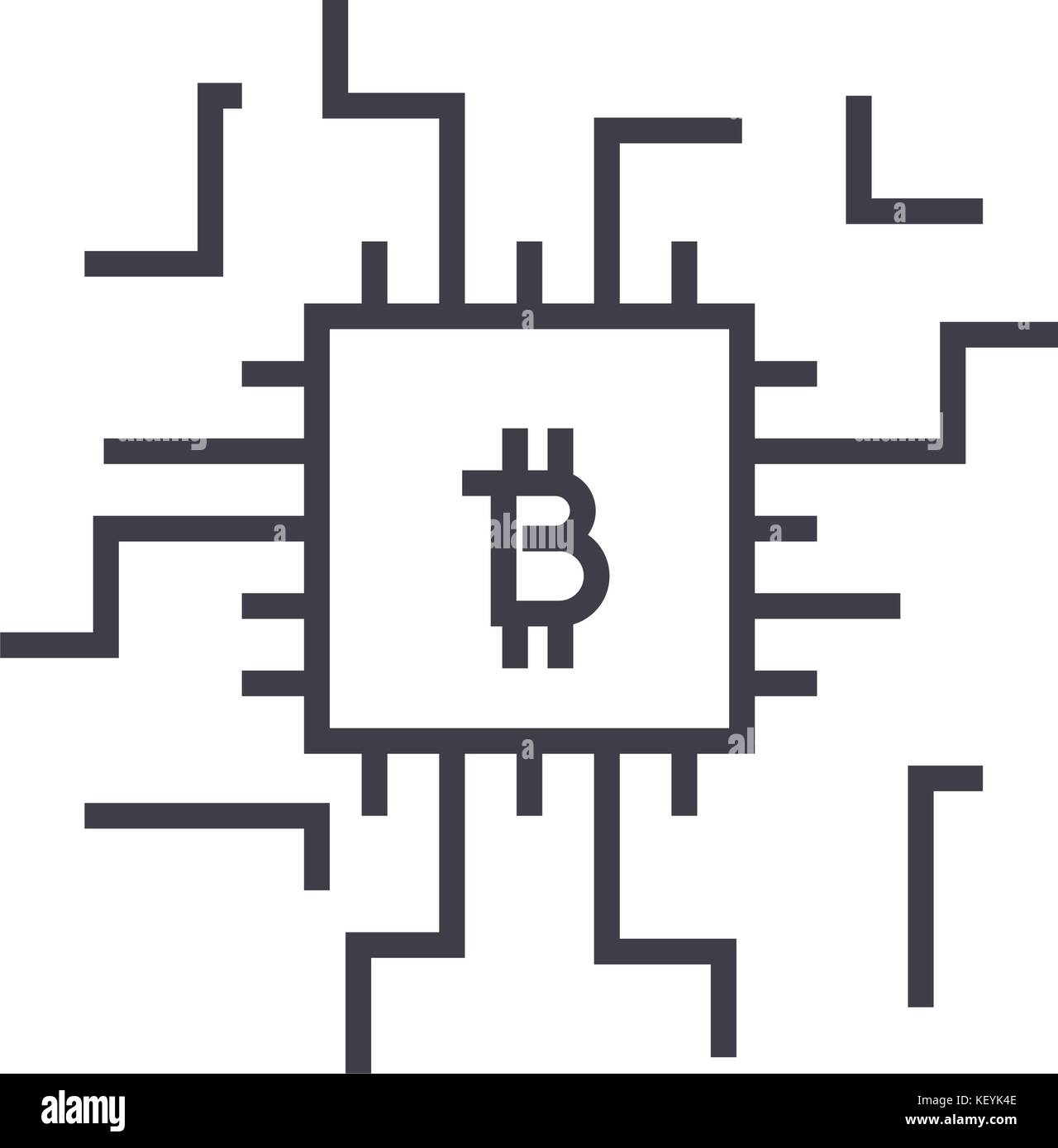 Icon fin tech financial technology Stock Vector Images - Alamy