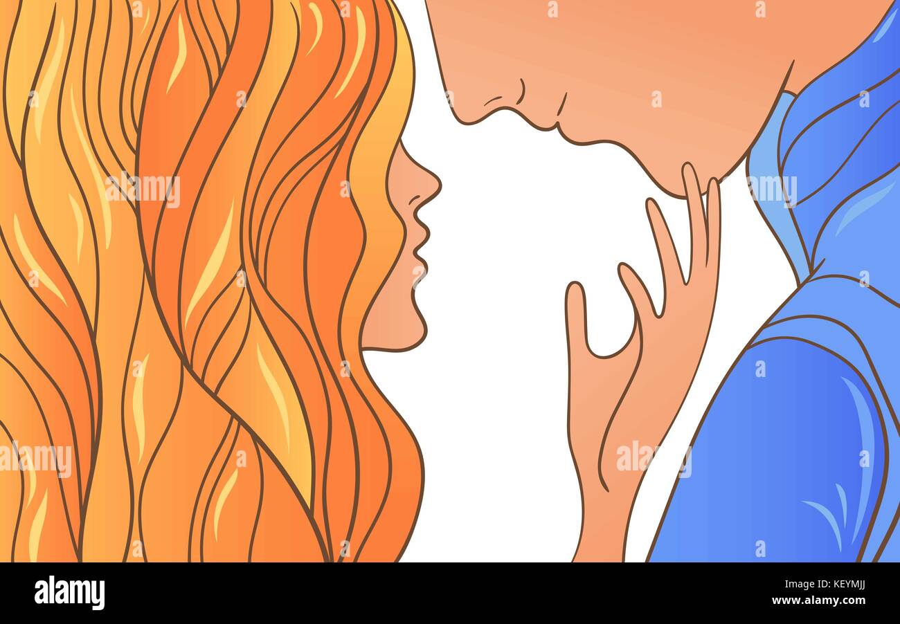 Engagement sketch Stock Vector Images - Alamy