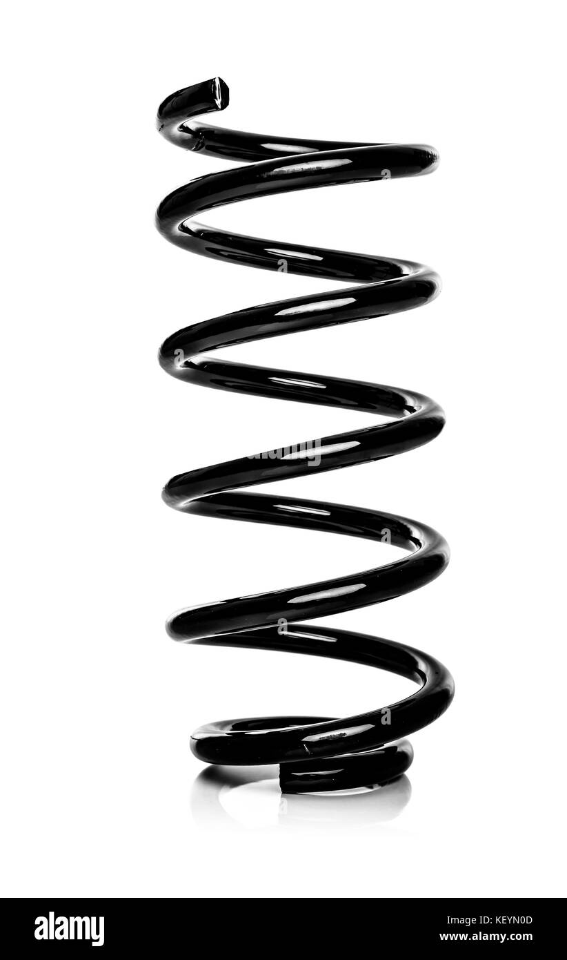 Car suspension coil spring hi-res stock photography and images - Alamy