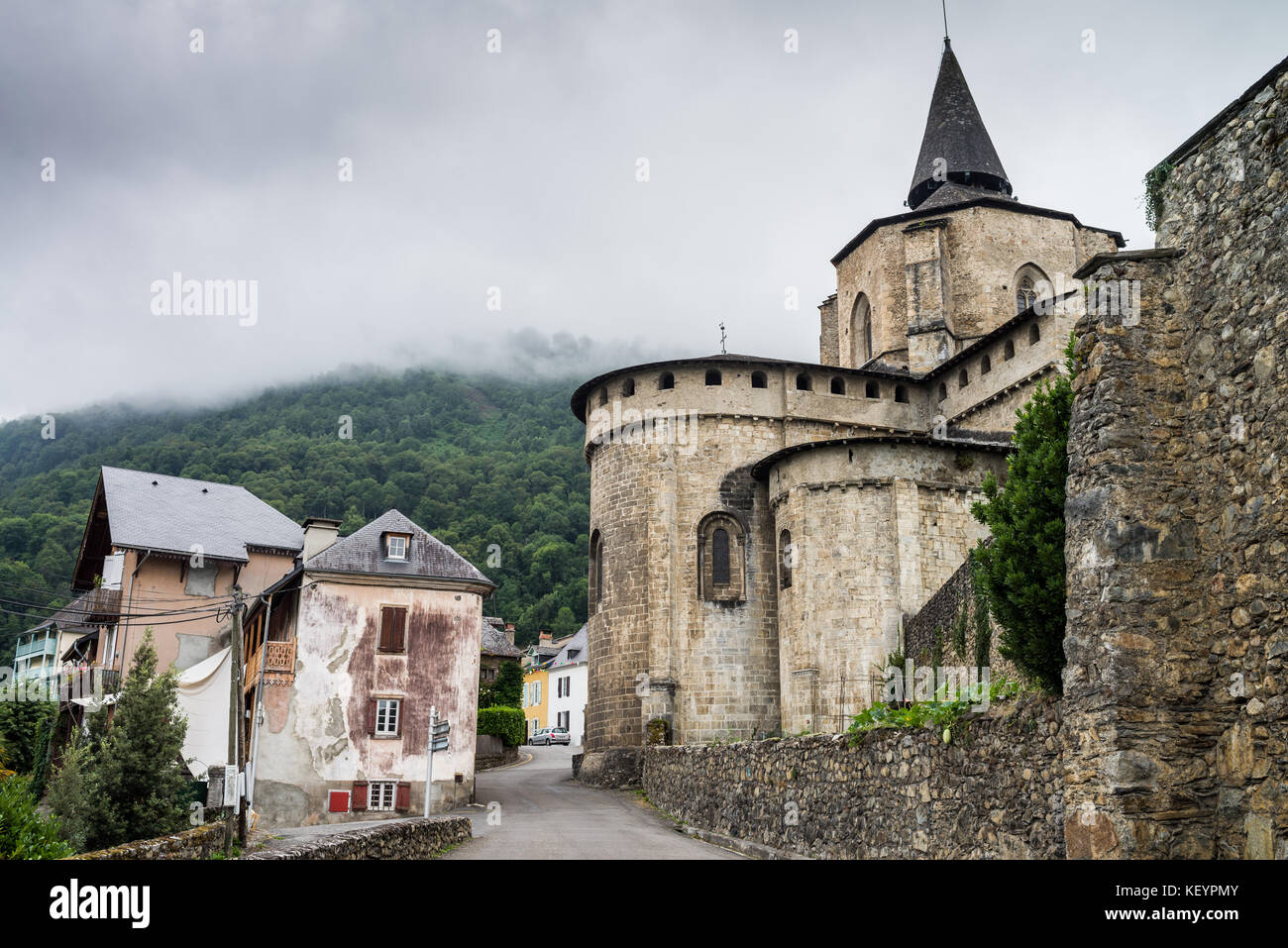 Saint Savin, Hautes Pyrenees, France Stock Photo Alamy
