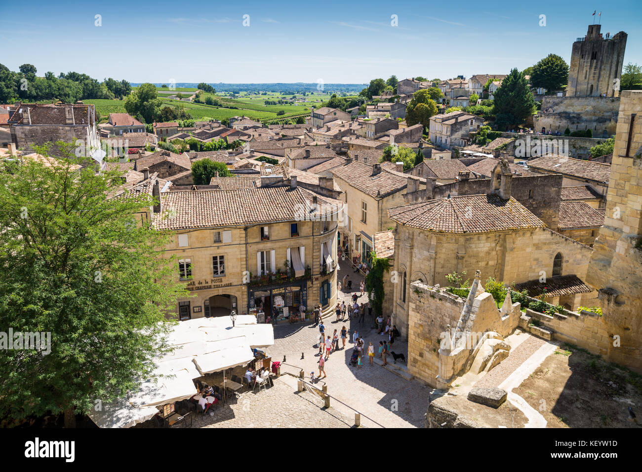 medieval town of Saint Emilion, Dordogne, Aquitaine, France Stock Photo -  Alamy