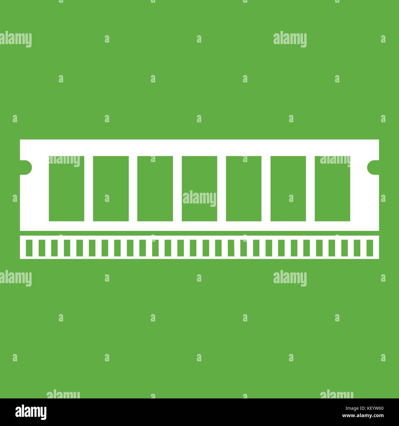 DVD RAM module for the personal computer icon green Stock Vector Image ...