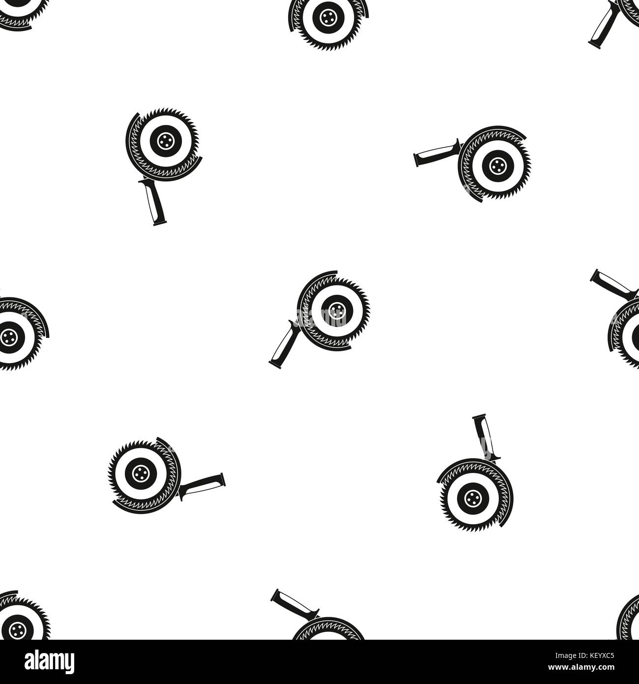 Circular saw blade seamless wallpaper Stock Vector Images - Alamy