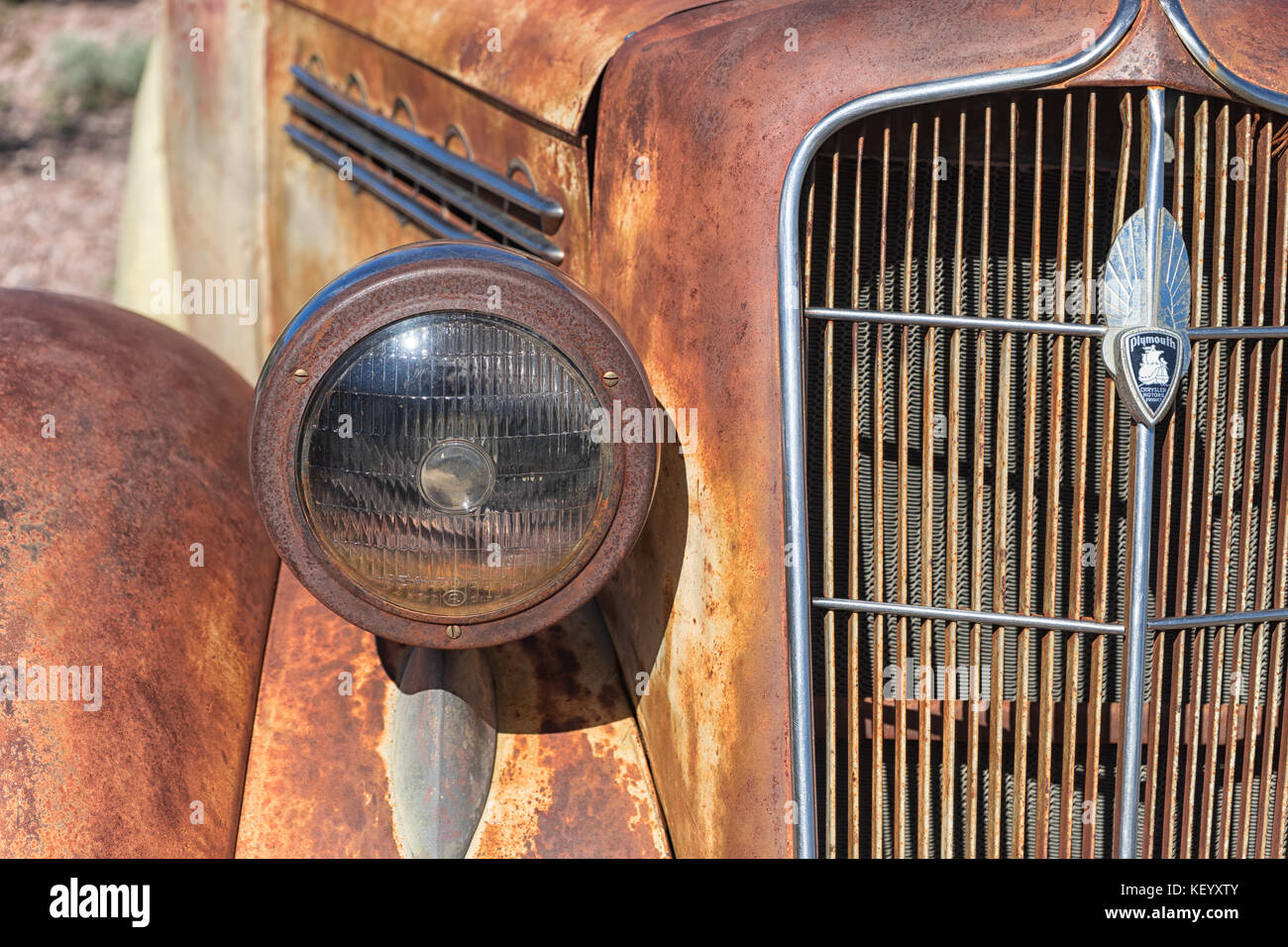 Vintage car front end hi-res stock photography and images - Alamy