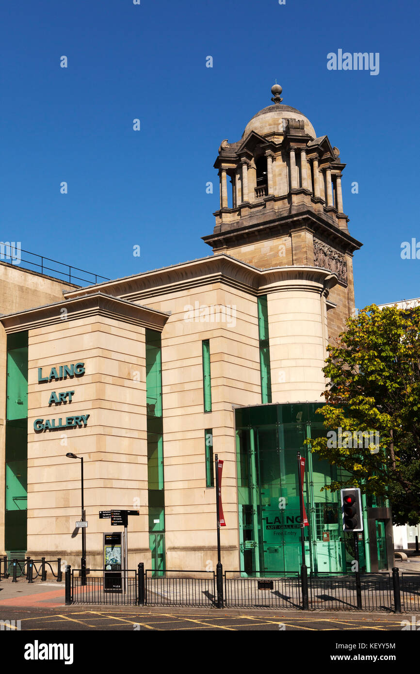 The Laing Art Gallery in NewcastleuponTyne, England. The museum