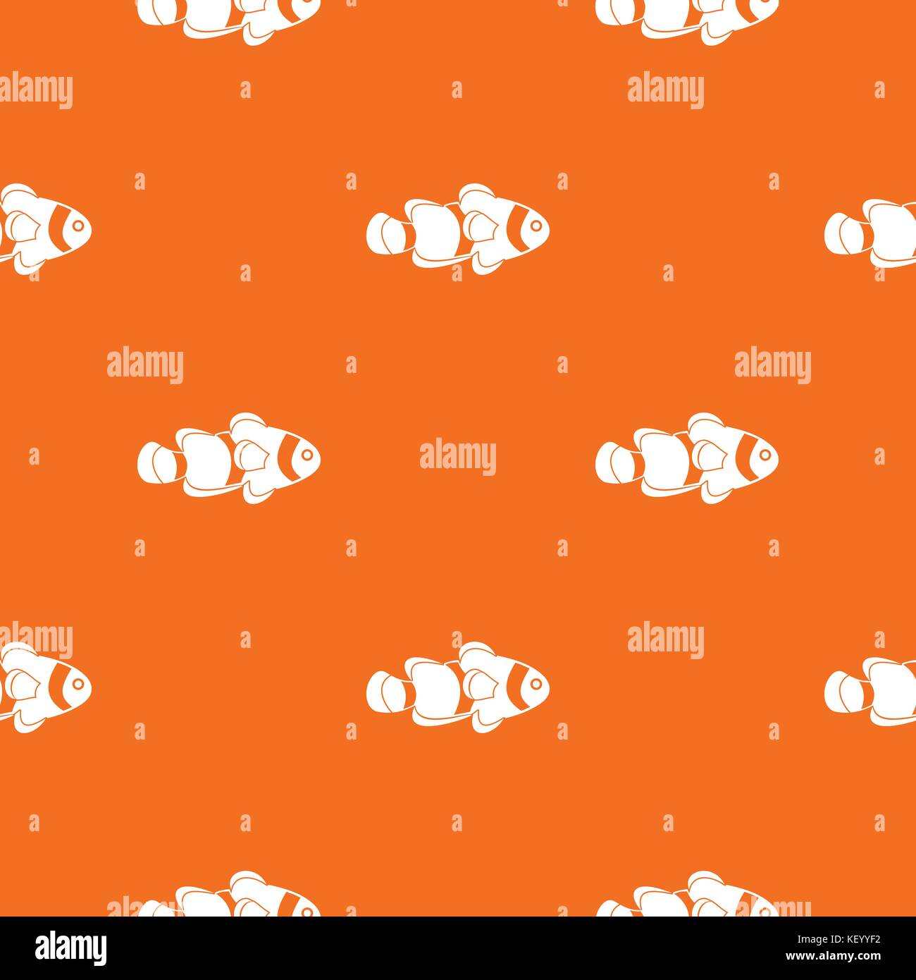 Fish clown pattern seamless Stock Vector Image & Art Alamy