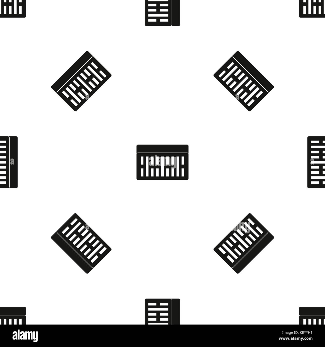 One building brick pattern seamless black Stock Vector Image & Art - Alamy