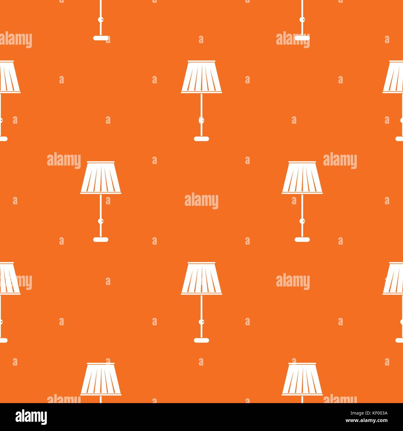 Floor lamp pattern seamless Stock Vector