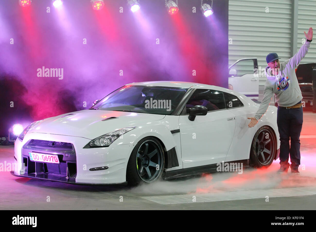 Essen Germany 23rd Oct 2017 Nissan Gtr R35 1000ps From Jp Stock Photo Alamy