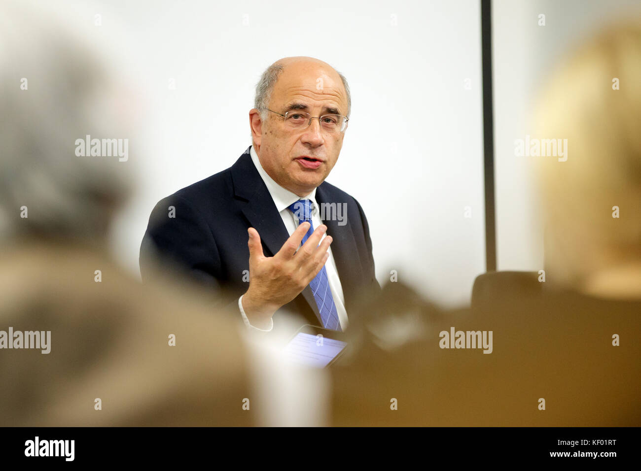 Sir Brian Leveson PC - An English judge who chaired the public inquiry into the culture, practices and ethics of the British press Stock Photo