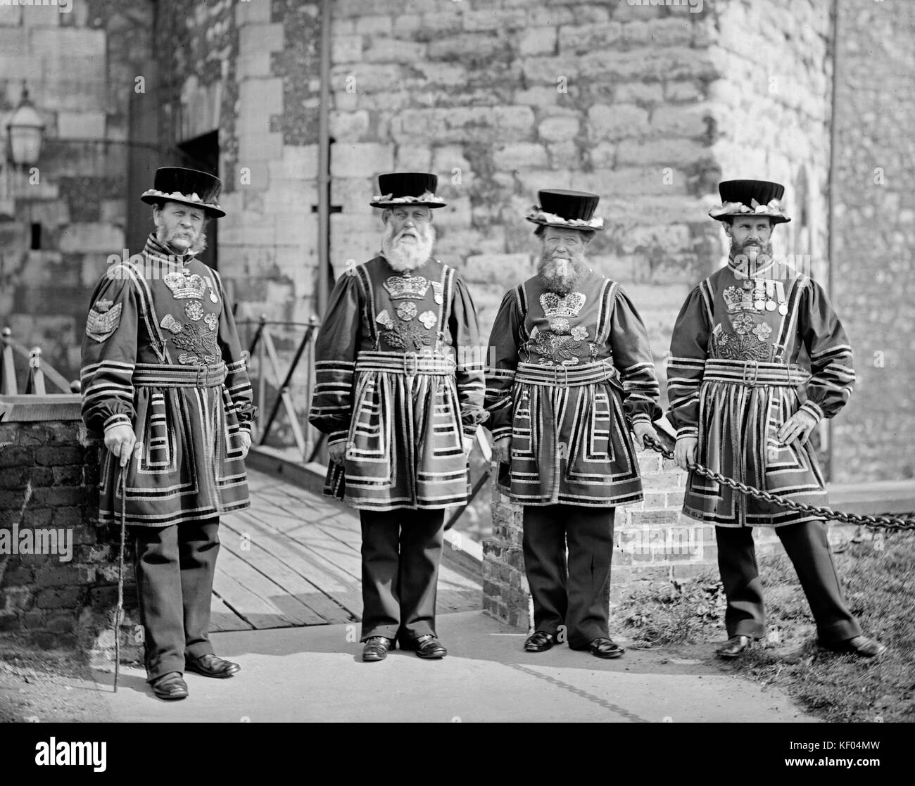Yeoman Gaoler and Yeoman Warders at the Tower of London, 18738. York