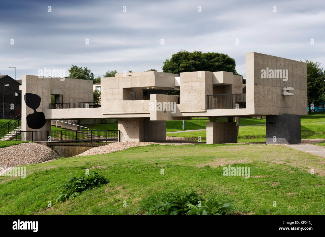 Apollo Pavilion, Peterlee, County Durham. General view of Apollo Pavilion by Victor Passmore