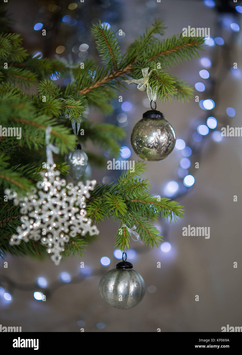 Real silver deals ornaments