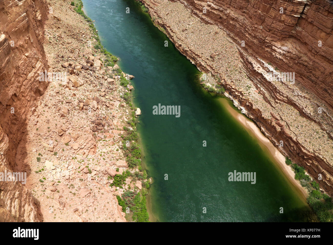 The Colorado River in the at Marble Canyon, AZ Stock Photo Alamy