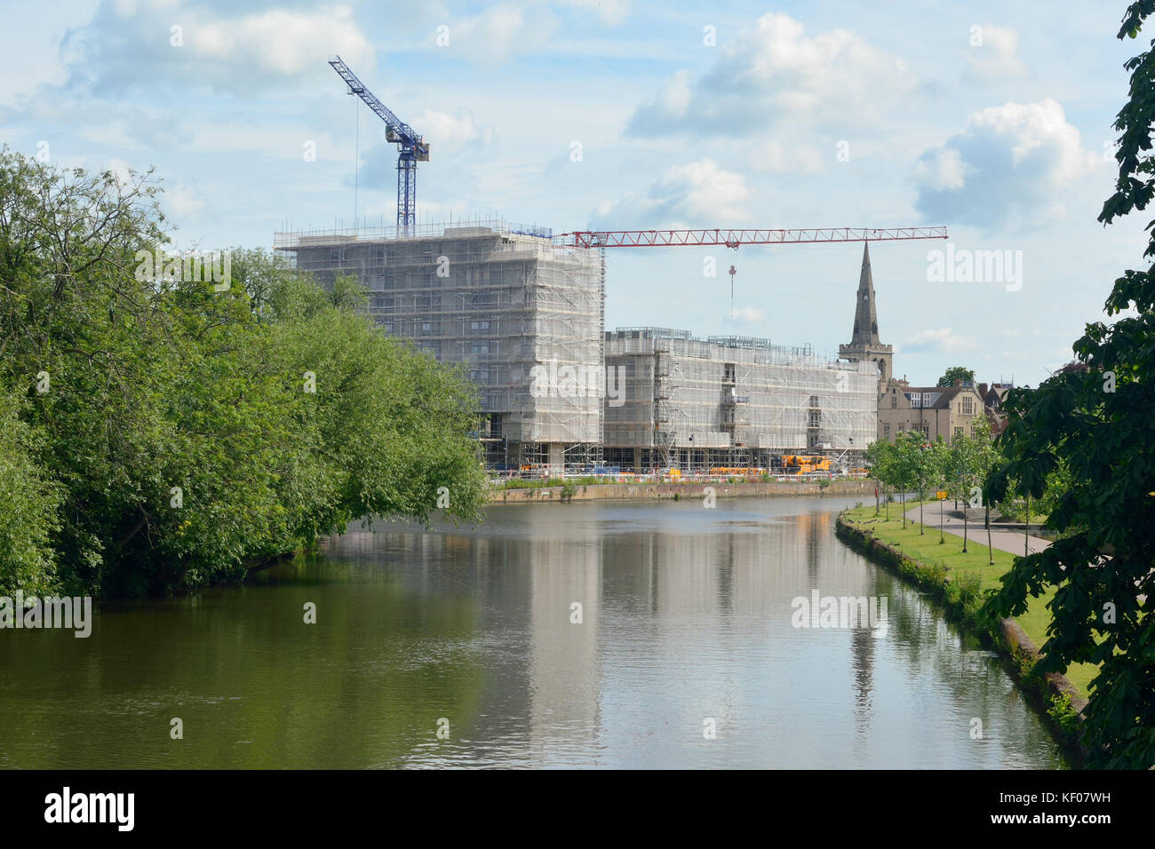 River North re-development in Bedford town centre in Bedfordshire, England Stock Photo