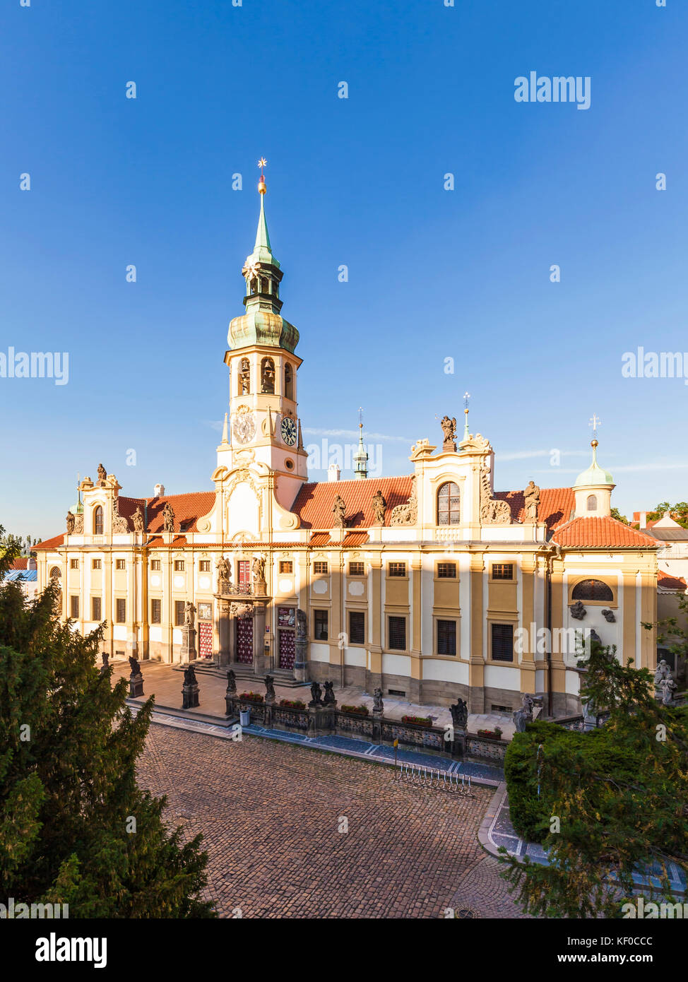 Tschechien, Prag, Hradschin, Loreto, Loretoheiligtum, Kapuzinerkloster, Wallfahrtsort Stock Photo