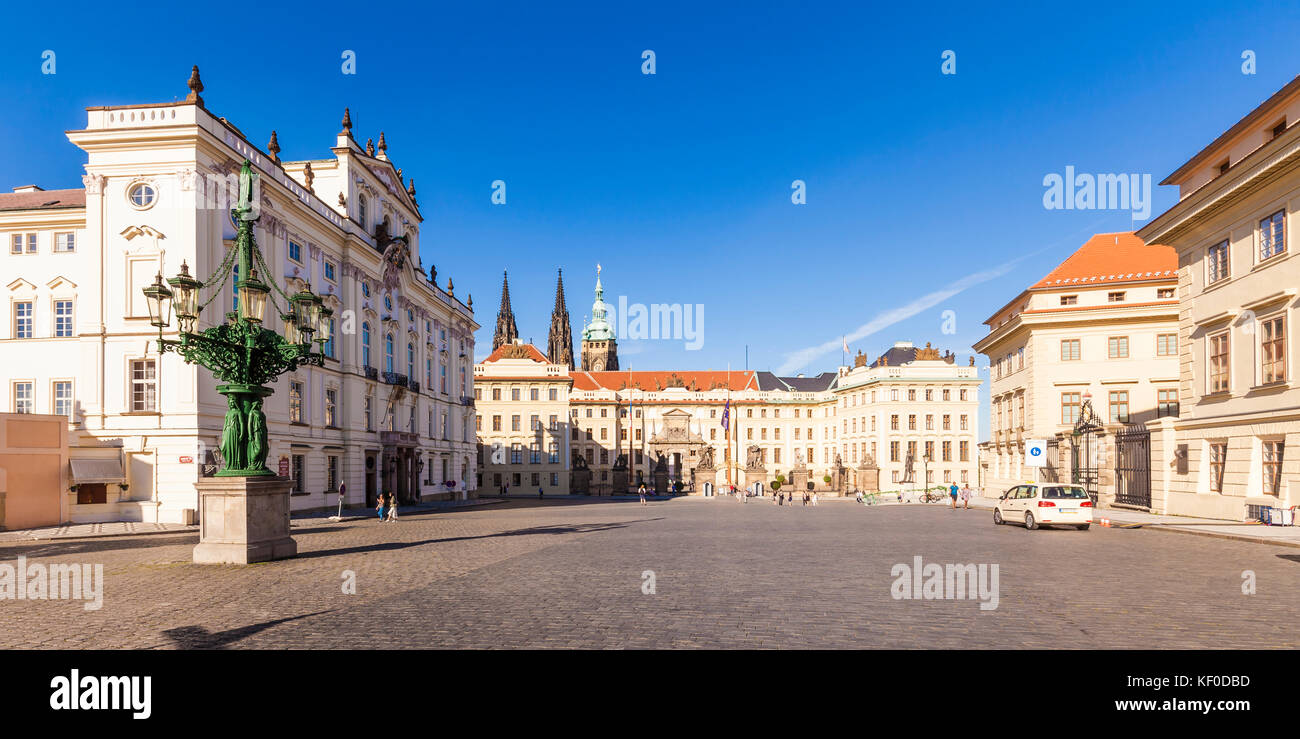 Tschechien, Prag, Hradschiner Platz, Erzbischöfliches Palais, Hradschin