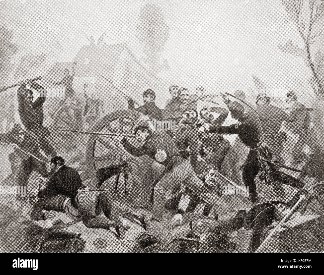 The Battle Of Shiloh Aka The Battle Of Pittsburg Landing - 