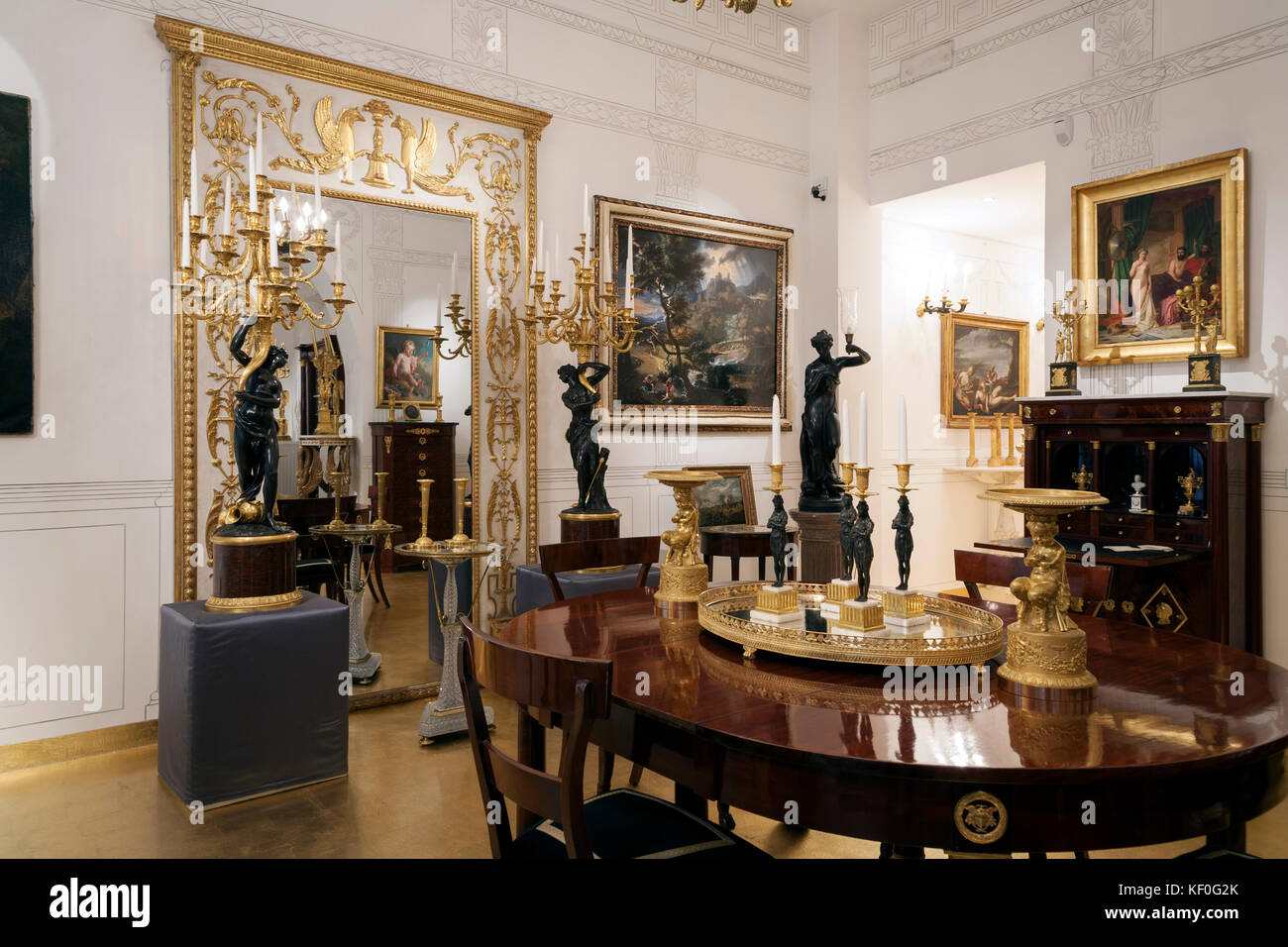 Empire style furniture hires stock photography and images Alamy