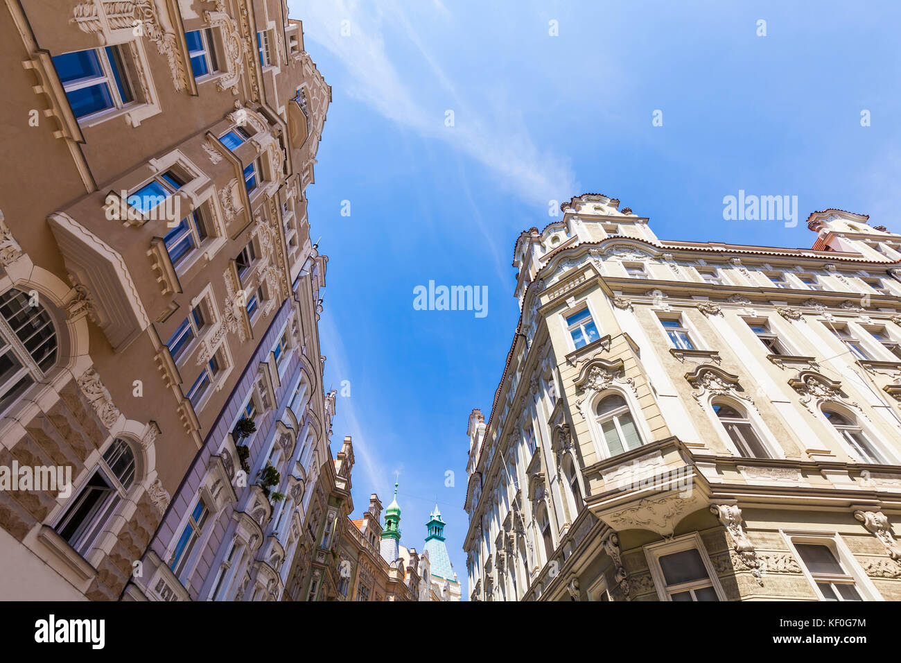 Tschechien, Prag, Innenstadt,  Josefstadt, Josefow, Stadtviertel der jüdischen Gemeinde Stock Photo