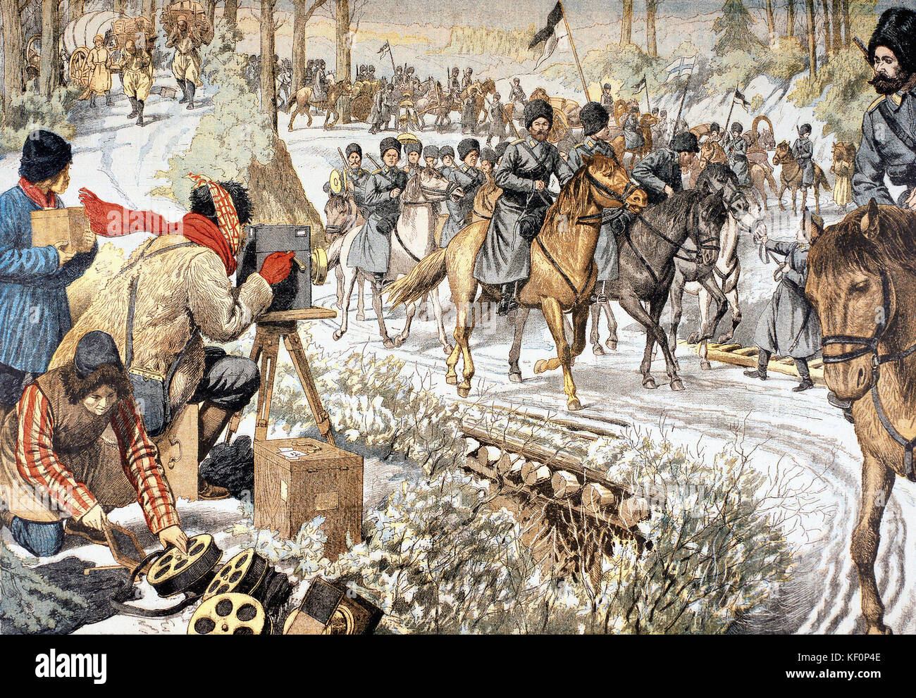 Russo-Japanese War 1904-1905 Cameraman from 