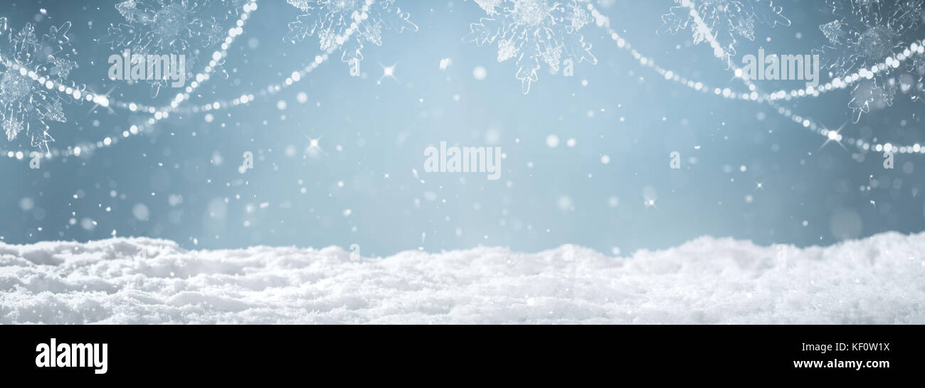 Christmas Background with glitter Snowflake Stock Photo - Alamy