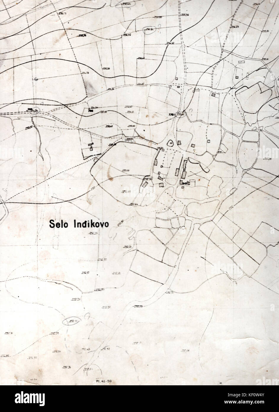 geodetska karta Geodetska karta na Indzikovo, 1930te Stock Photo: 164132891   Alamy geodetska karta