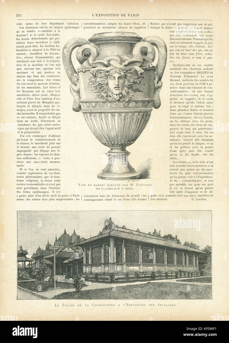 L'Exposition de Paris de 1889 No75 page 276 Stock Photo - Alamy