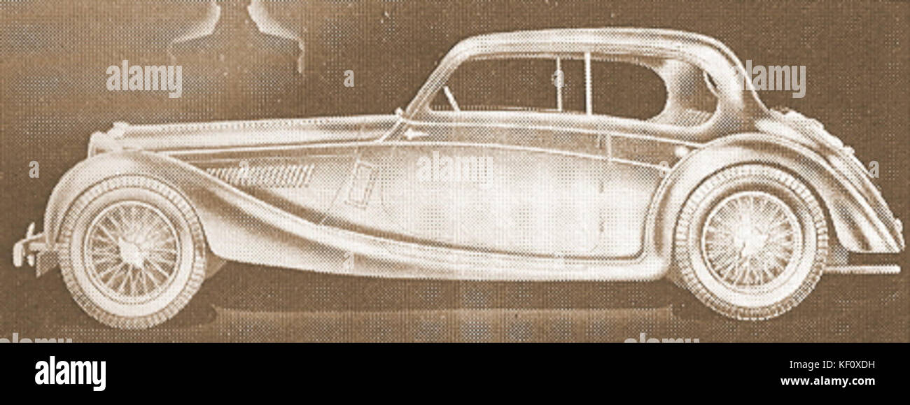 MHV Atalanta V 12 4.3 litre 1939 01 Stock Photo