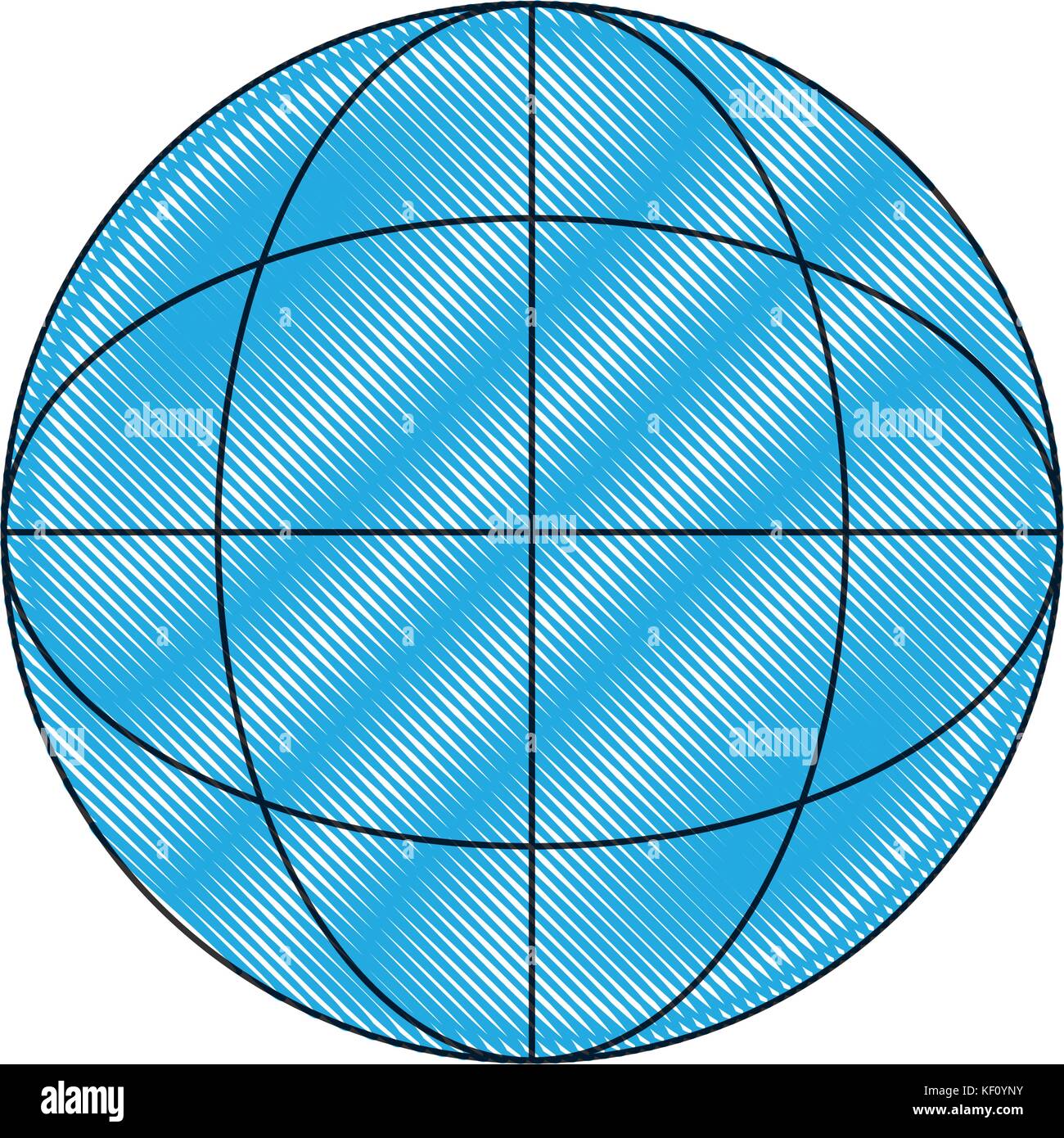 global sphere icon over white background vector illustration Stock ...