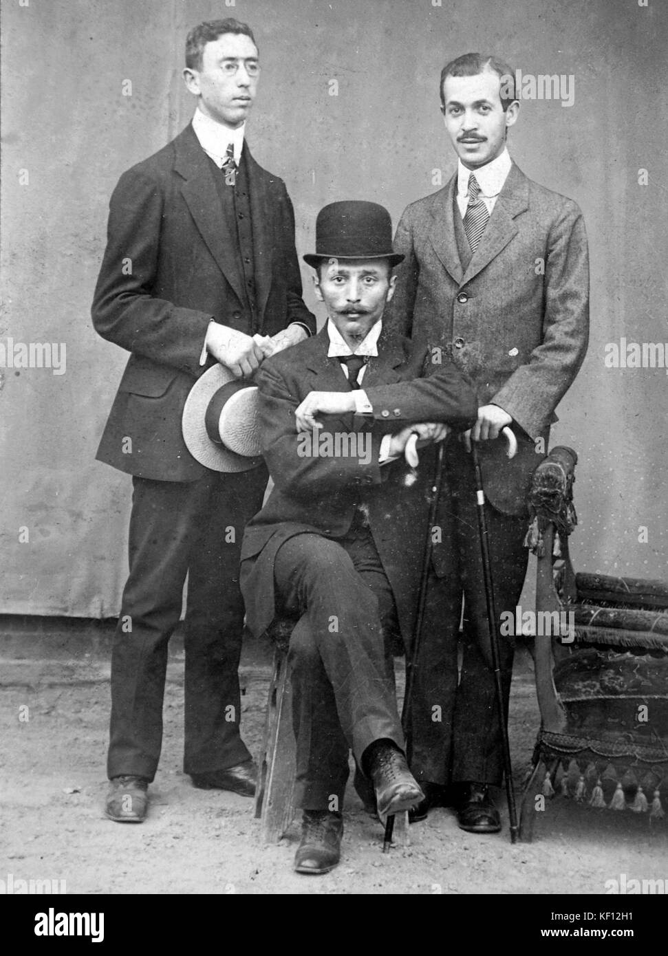 Headwear For Men Black And White Stock Photos Images Alamy