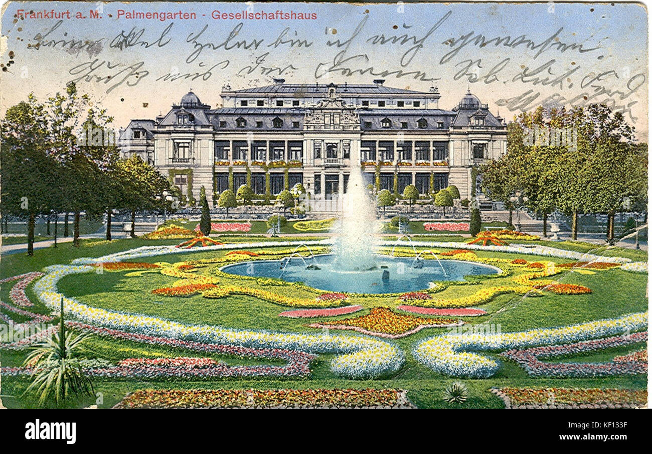 Frankfurt Palmengarten Stock Photo 164137555 Alamy