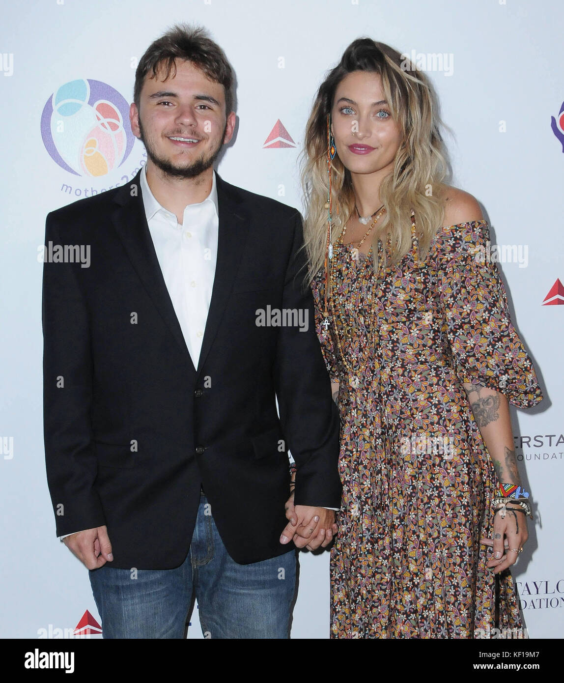 Beverly Hills, CA, USA. 24th Oct, 2017. Prince Jackson, Paris Jackson
