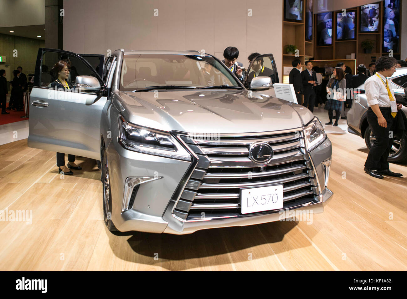 Lexus presents its new concept cars at 45th Tokyo Motor Show. Credit: Yuichiro Tashiro /Alamy Live News Stock Photo