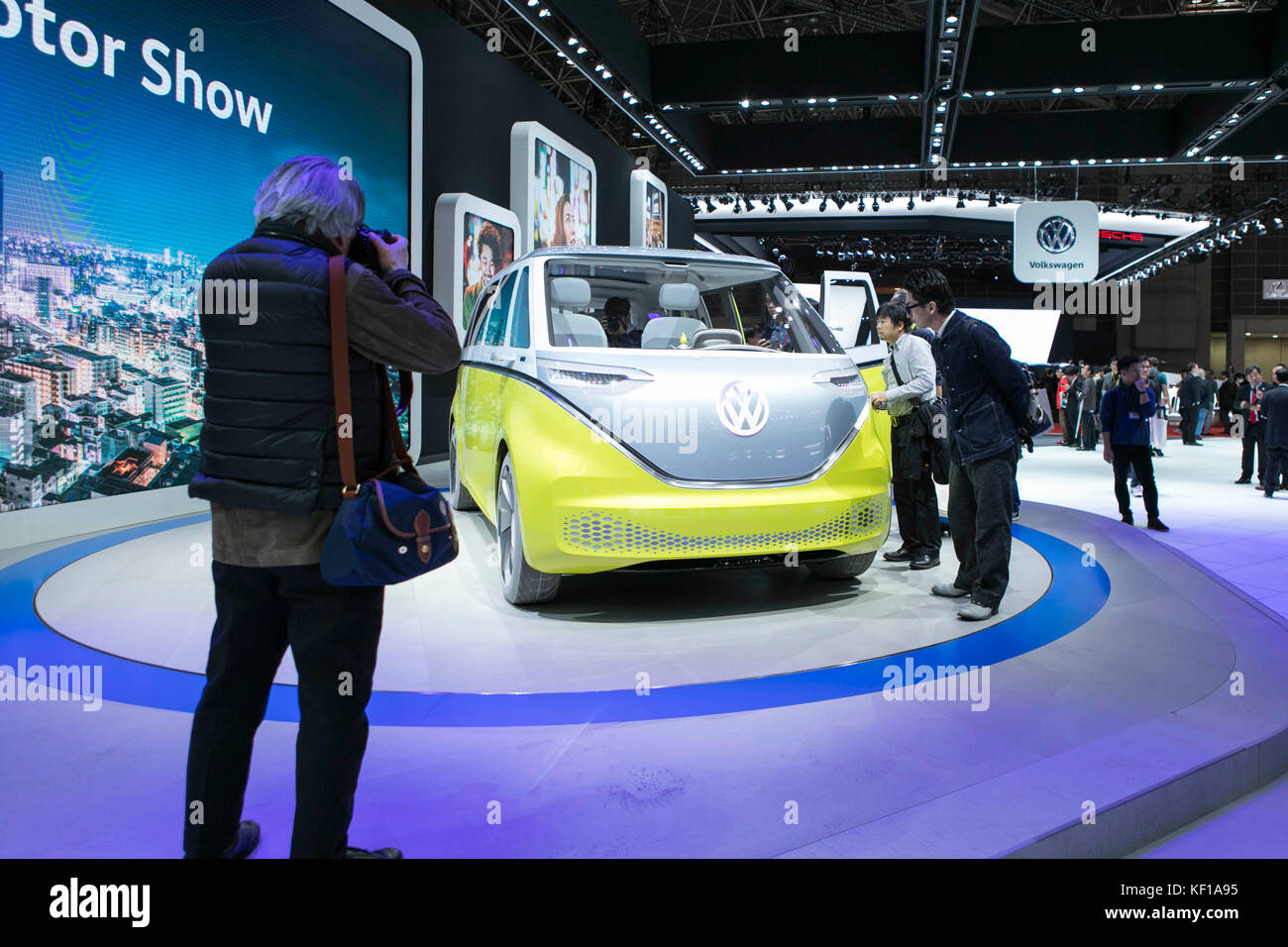 Volkswagen presents its new concept car at 45th Tokyo Motor Show. Credit: Yuichiro Tashiro /Alamy Live News Stock Photo
