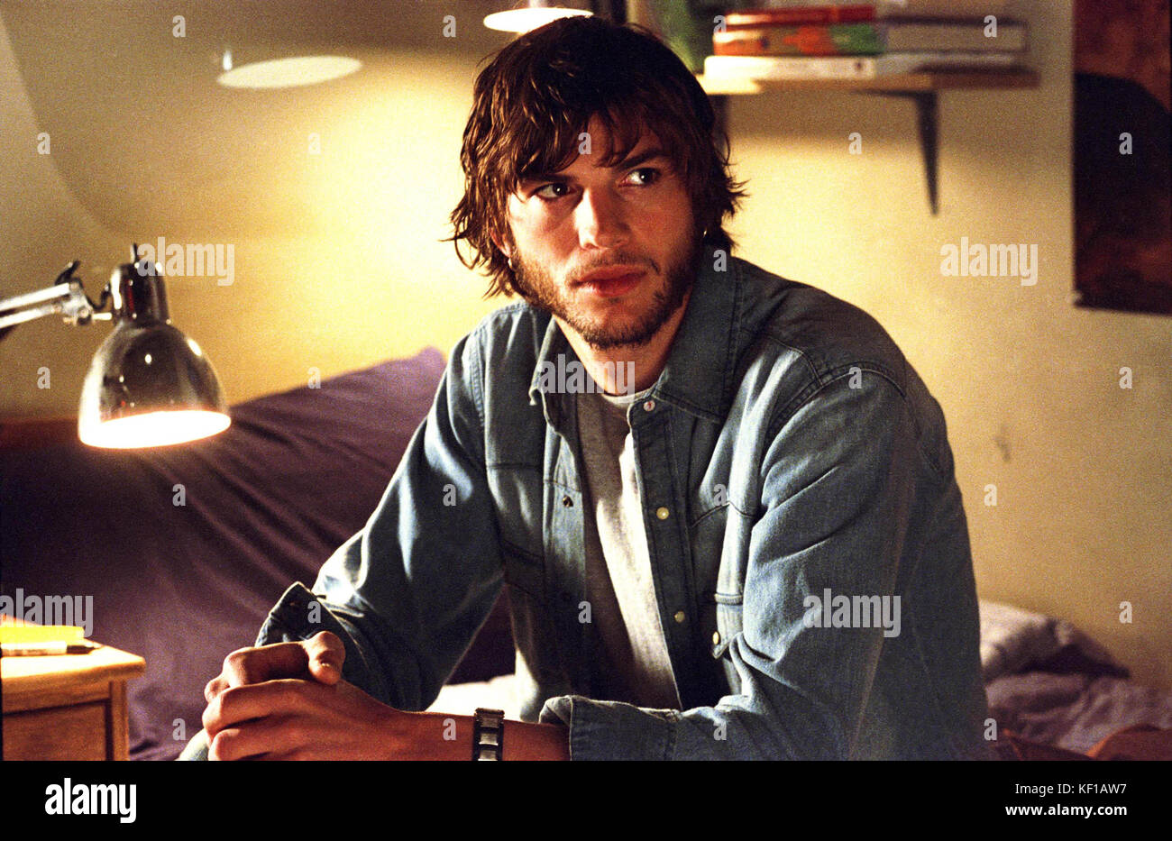 Nov. 24, 2003 - The Butterfly Effect movie stills: ASHTON KUTCHER. Credit: /Entertainment Pictures/ZUMAPRESS.com/Alamy Live News Stock Photo