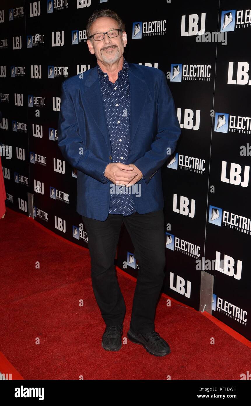 Rob Steinberg at arrivals for LBJ Premiere, ArcLight Hollywood, Los Angeles, CA October 24, 2017. Photo By: Priscilla Grant/Everett Collection Stock Photo