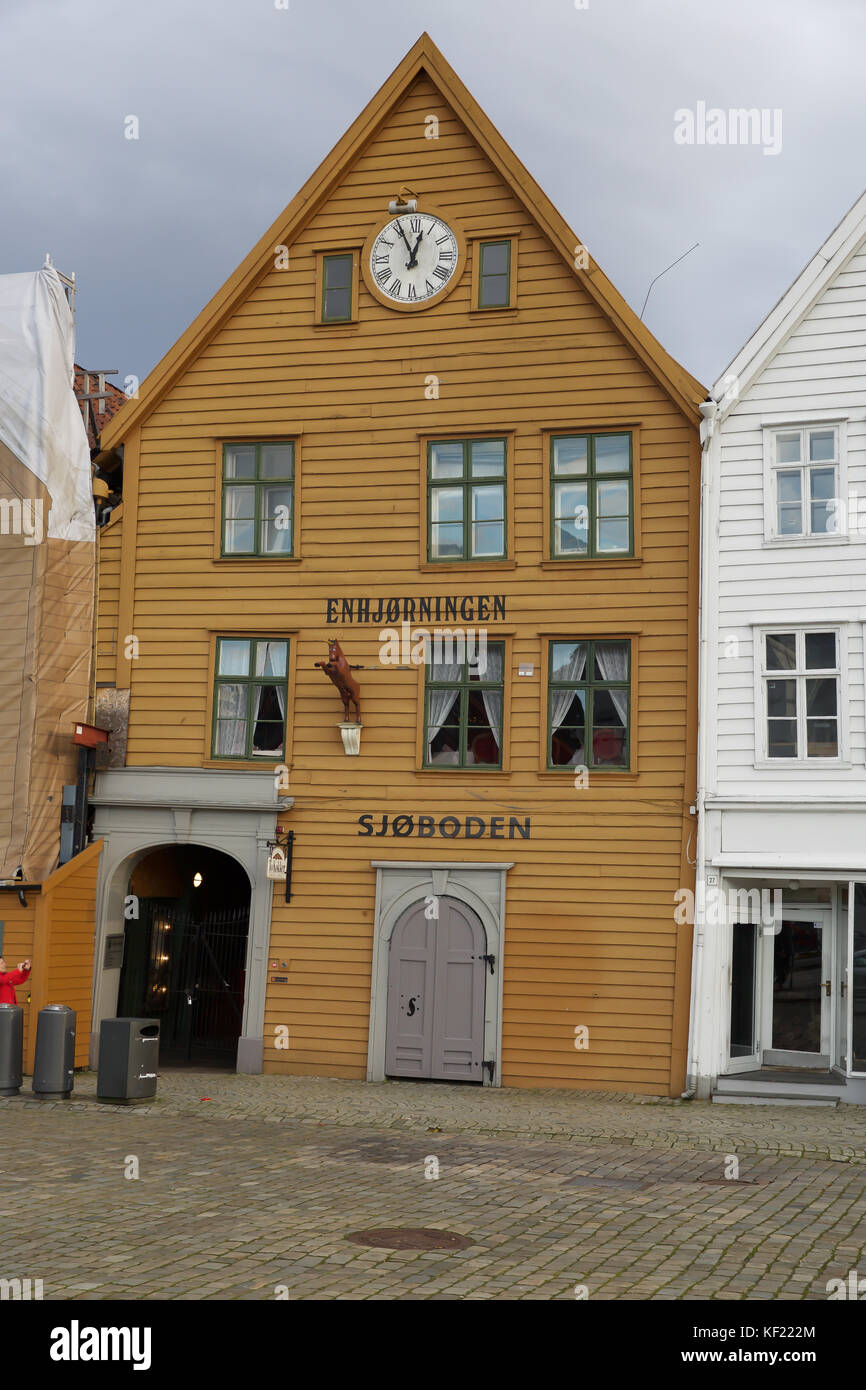 in Bergen Norway Stock Photo