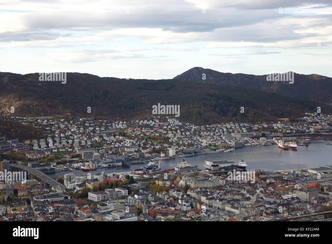 in Bergen Norway Stock Photo