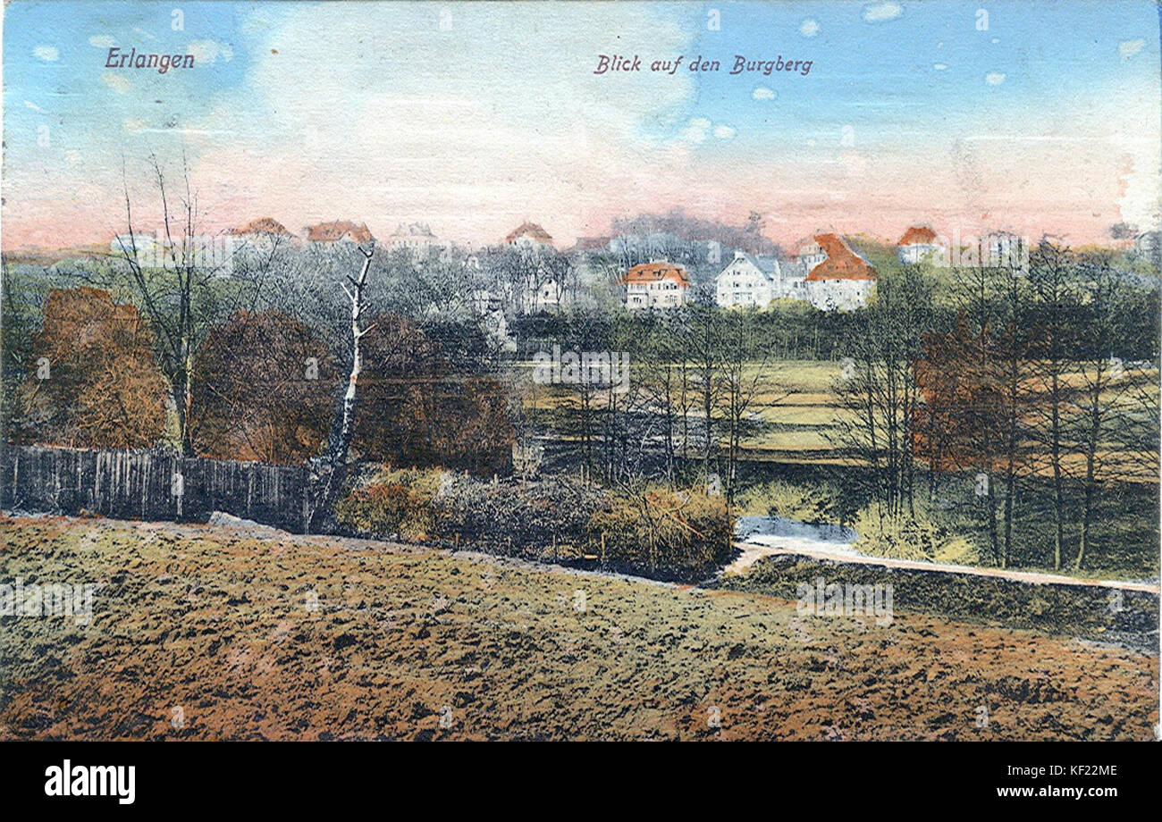 Erlangen Burgberg Stock Photo Alamy