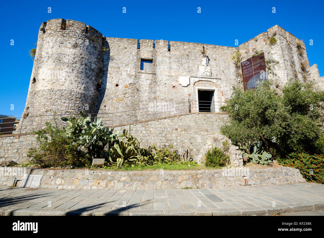 Castle of La Spezia, Liguria, Italy Stock Photo