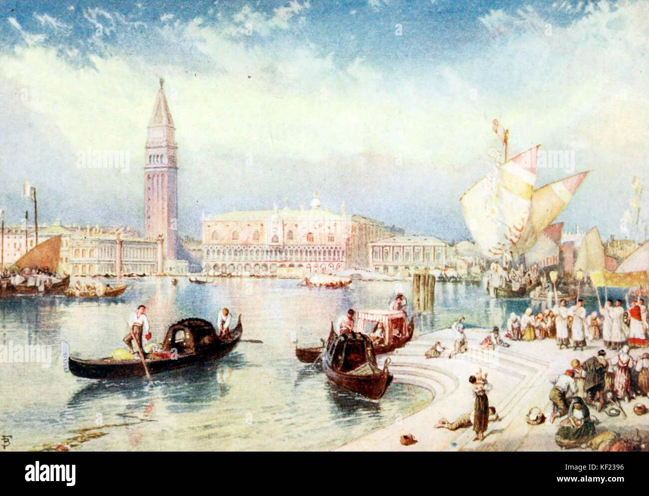 This is an image from 'Italy by Frank Fox,' featuring an artistic ...