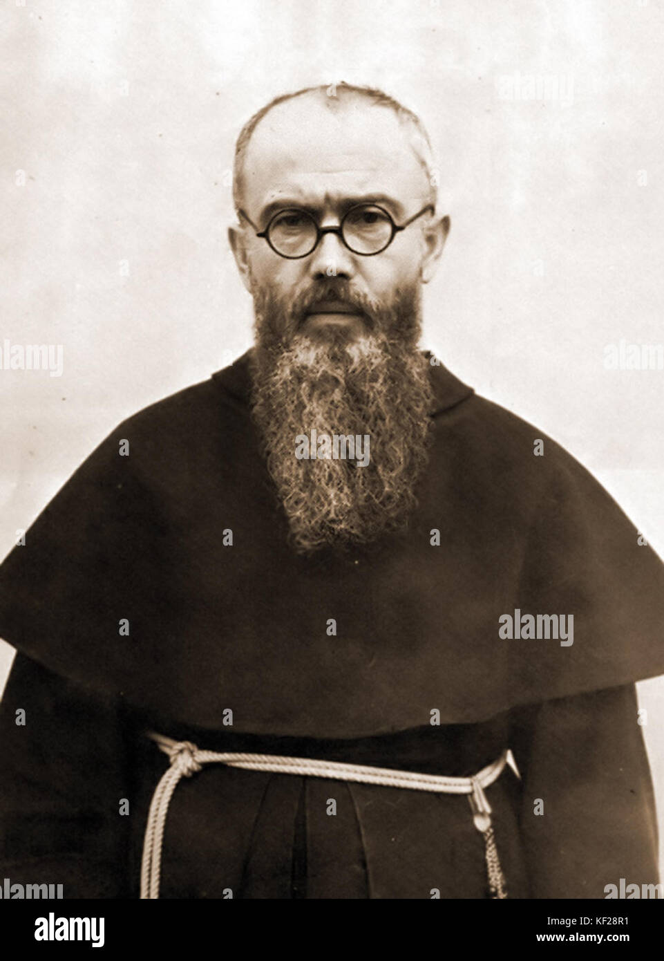 Fr.Maximilian Kolbe in 1936 Stock Photo