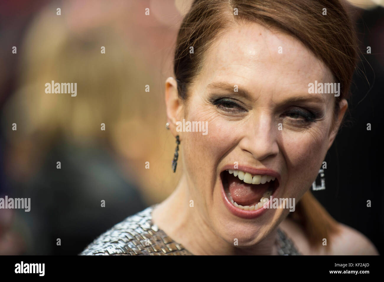 London, UK. Julianne Moore at the 'Kingsman: The Golden Circle' World