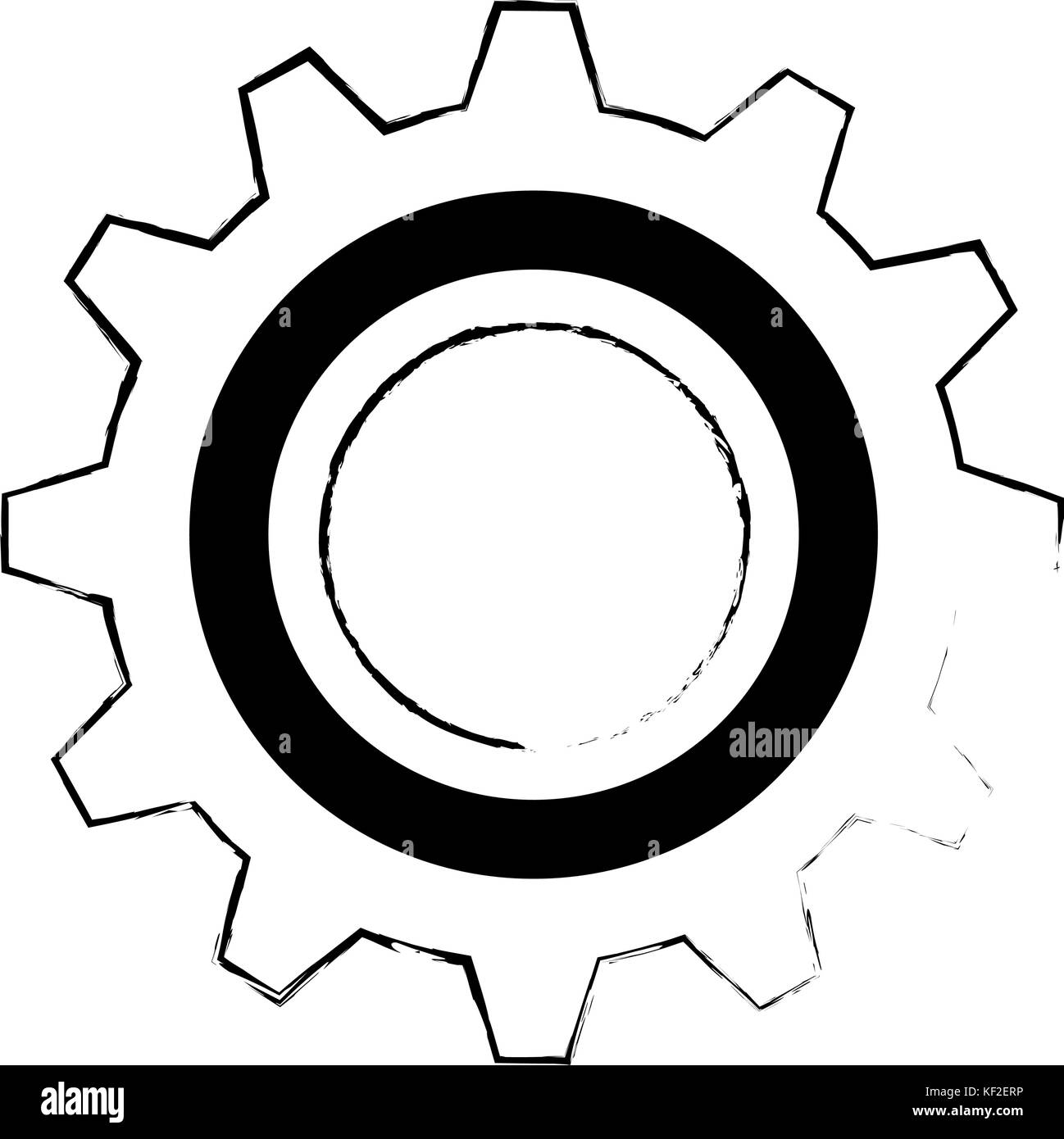 gear machine isolated icon vector illustration design Stock Vector ...