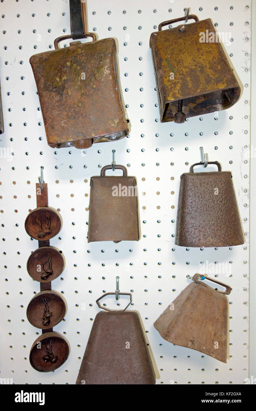 Old cow bell hi-res stock photography and images - Alamy