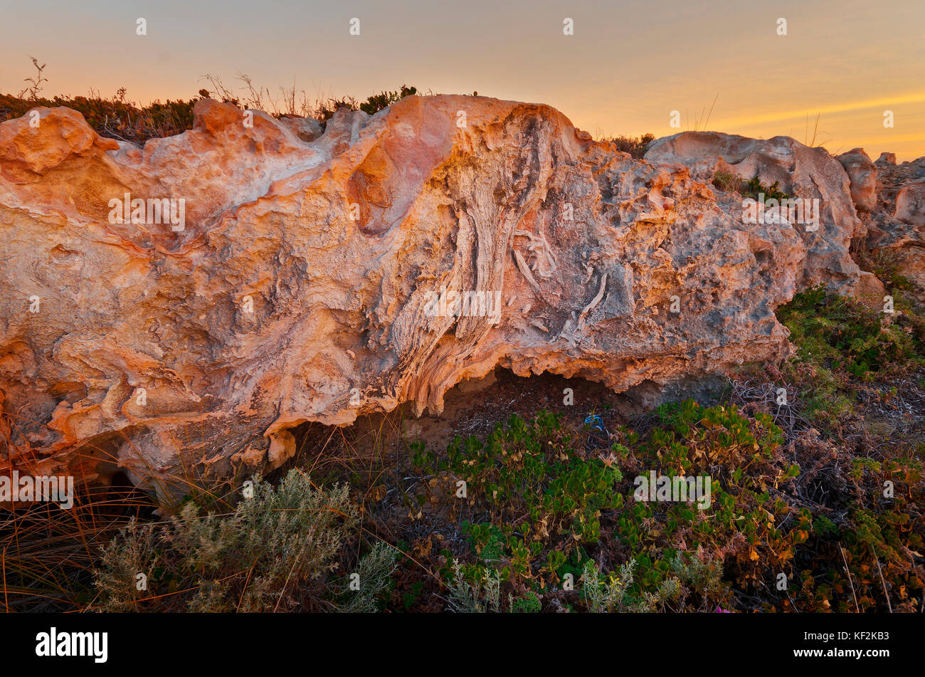 Limestone weathered rock formation High Resolution Stock Photography