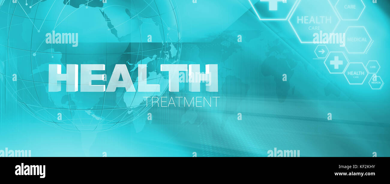 Medical Health Treatment Banner Suitable For Healthcare And
