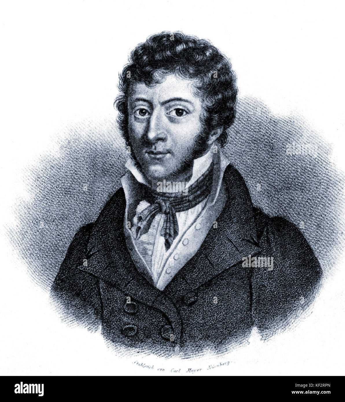 FIELD, John Irish pianist and composer, 1782-1837 Stock Photo
